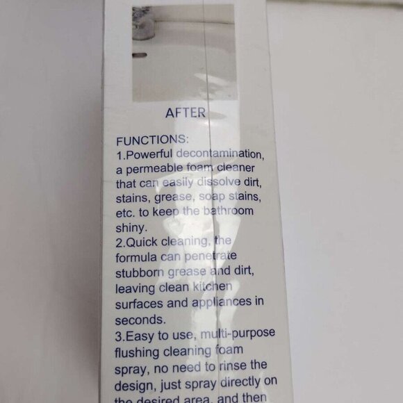 2 Pack 60ml Bathroom Descaler Spray Bathroom Stubborn Stains Cleaner Jue… - Picture 2 of 5